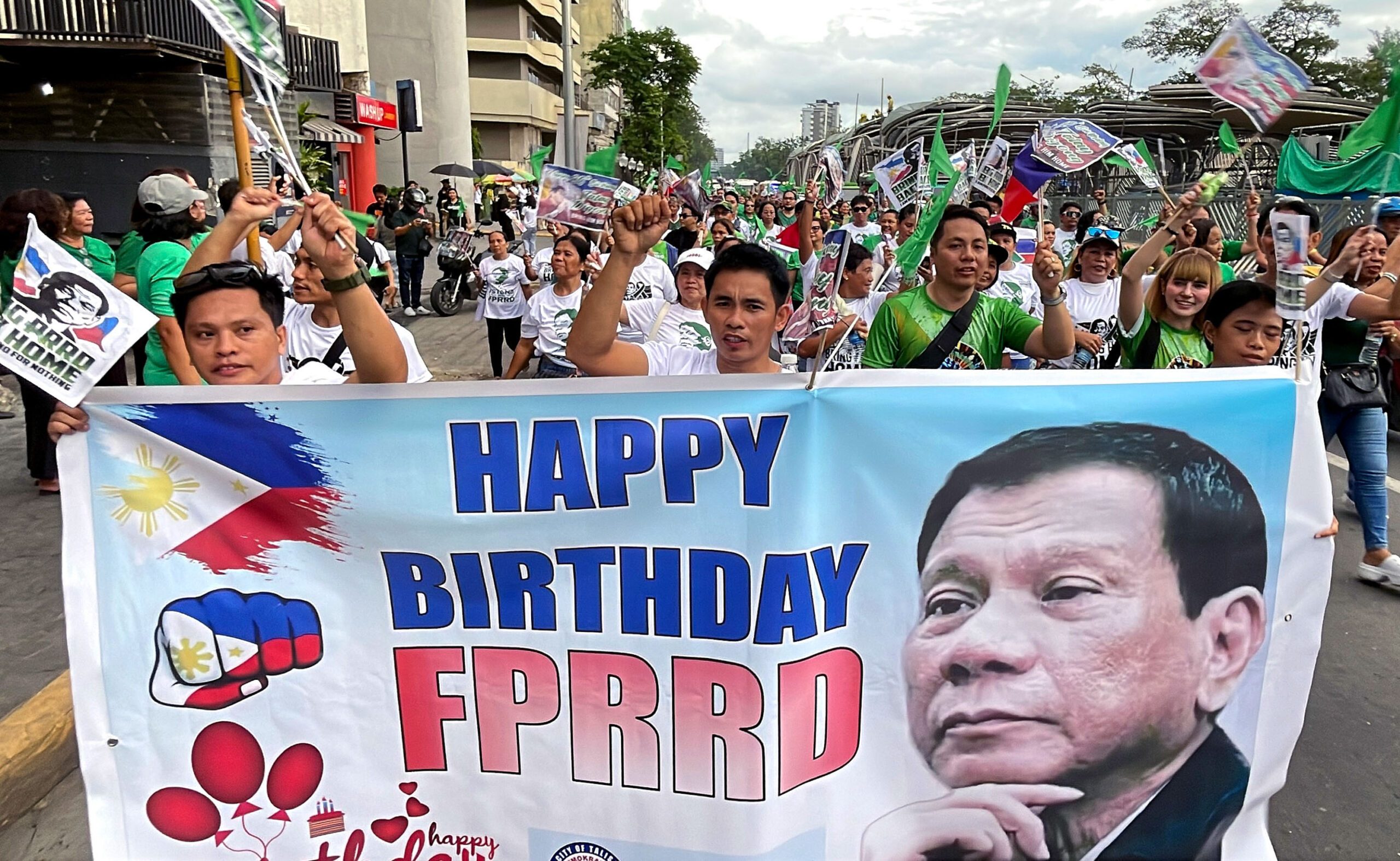 Duterte 80th Birthday Solidarity Walk in cebu City